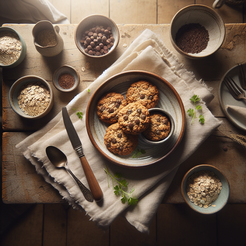 Galletas De Avena Y Chocolate