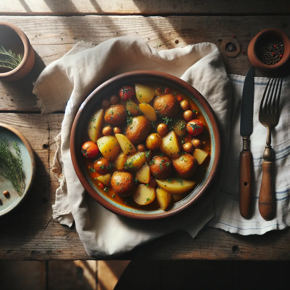 Guiso De Ternera Con Patatas Y Zanahorias