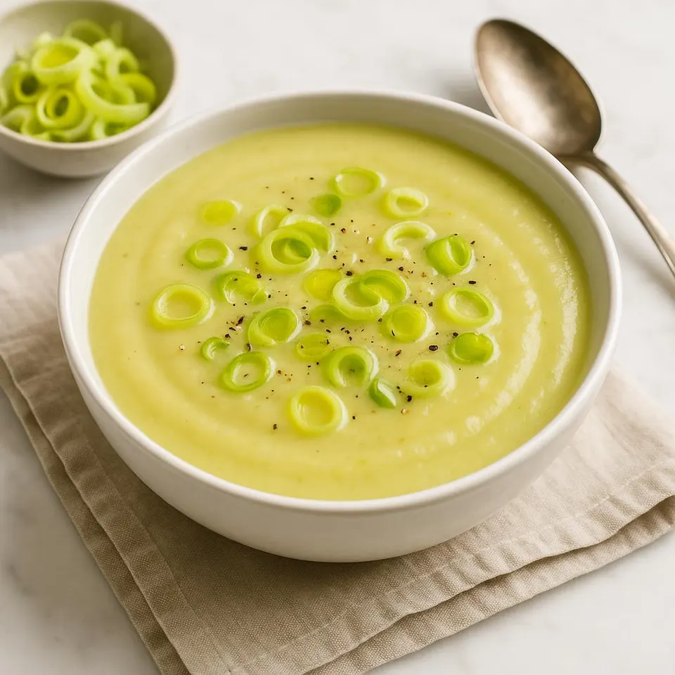 Crema De Puerros Y Patatas