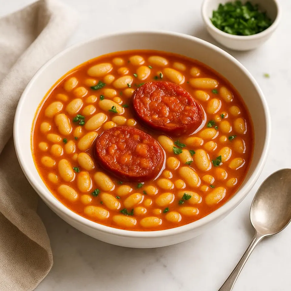 Potaje De Alubias Con Chorizo