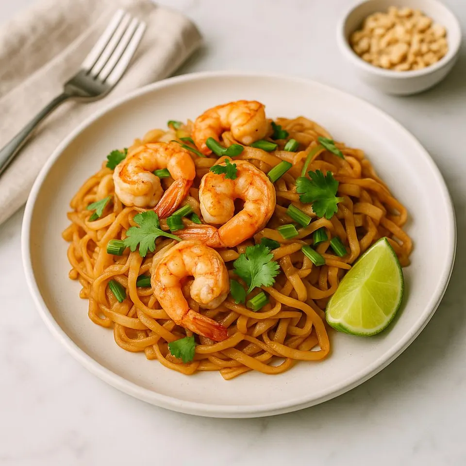 Pad Thai De Gambas